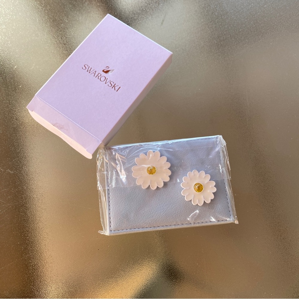 Swarovski Daisy Card Holder